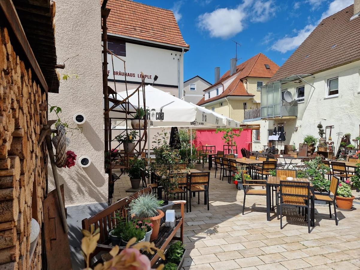 Gasthof Braeuhaus Lepple Vohringen  Exterior photo