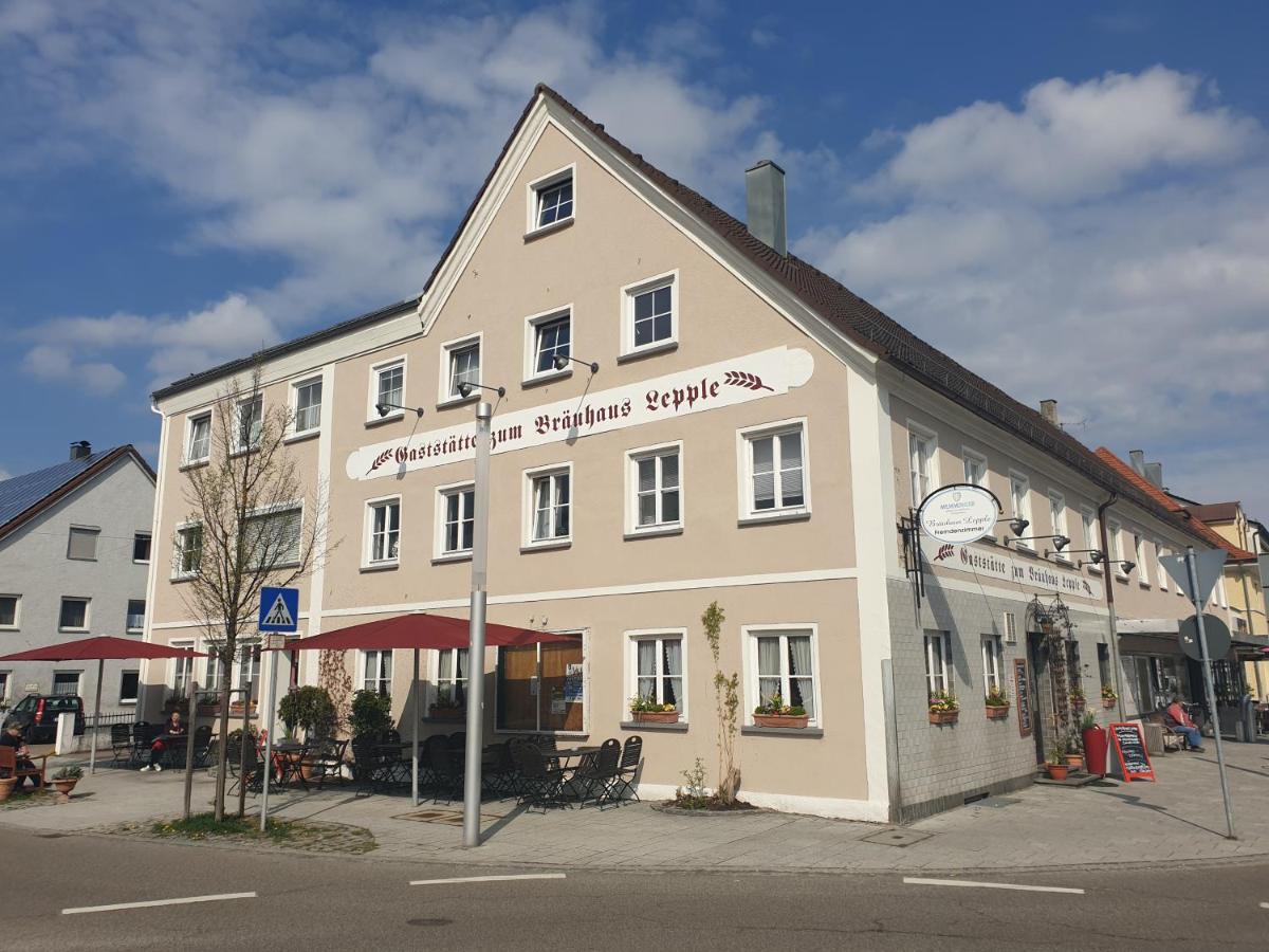 Gasthof Braeuhaus Lepple Vohringen  Exterior photo